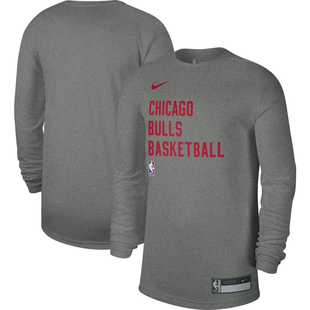 New Nike Men's Chicago Bulls Legend On-Court NBA Shooting Practice Shirt Size XL